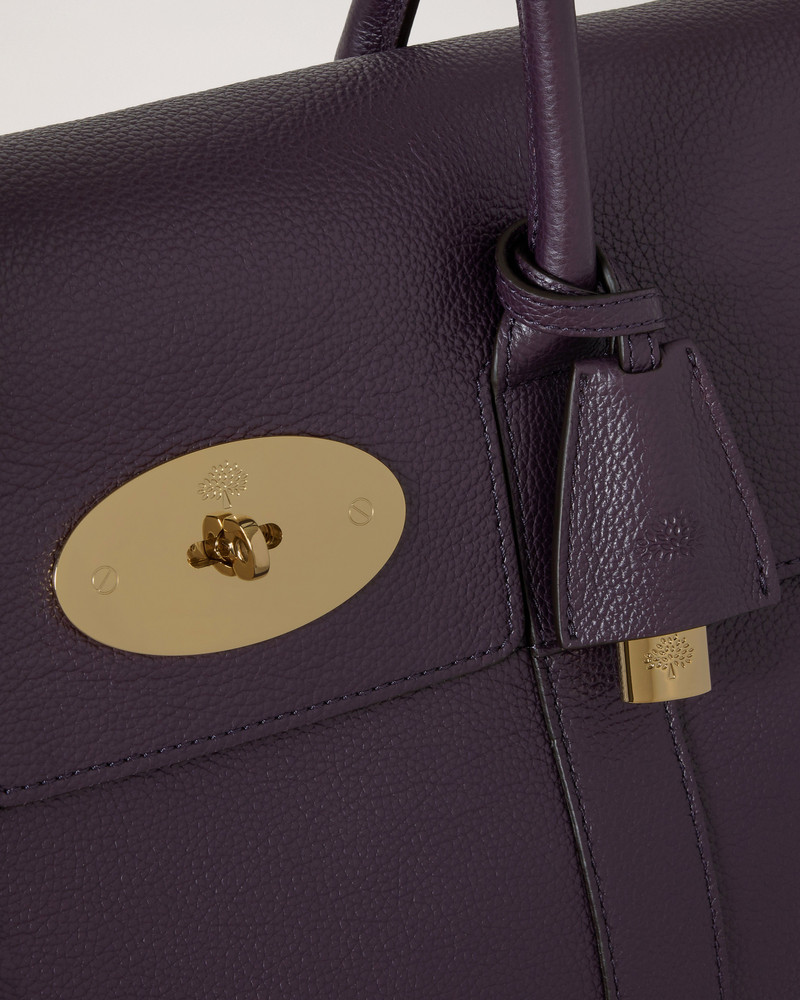 Bayswater Deep Aubergine Small Classic Grain 4