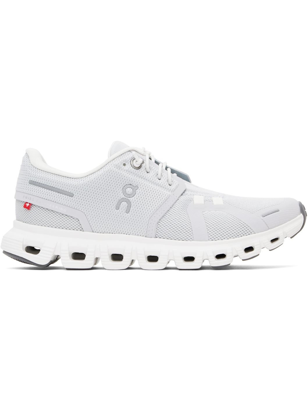 Gray Cloud 6 Sneakers - 1