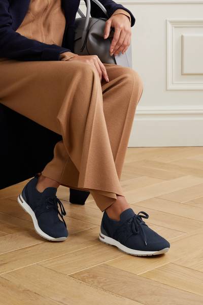 Loro Piana Flexy Lady cashmere and Wish wool sneakers outlook