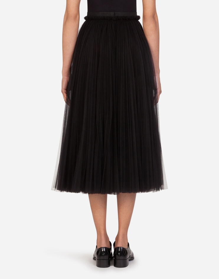 Tulle longuette skirt - 2