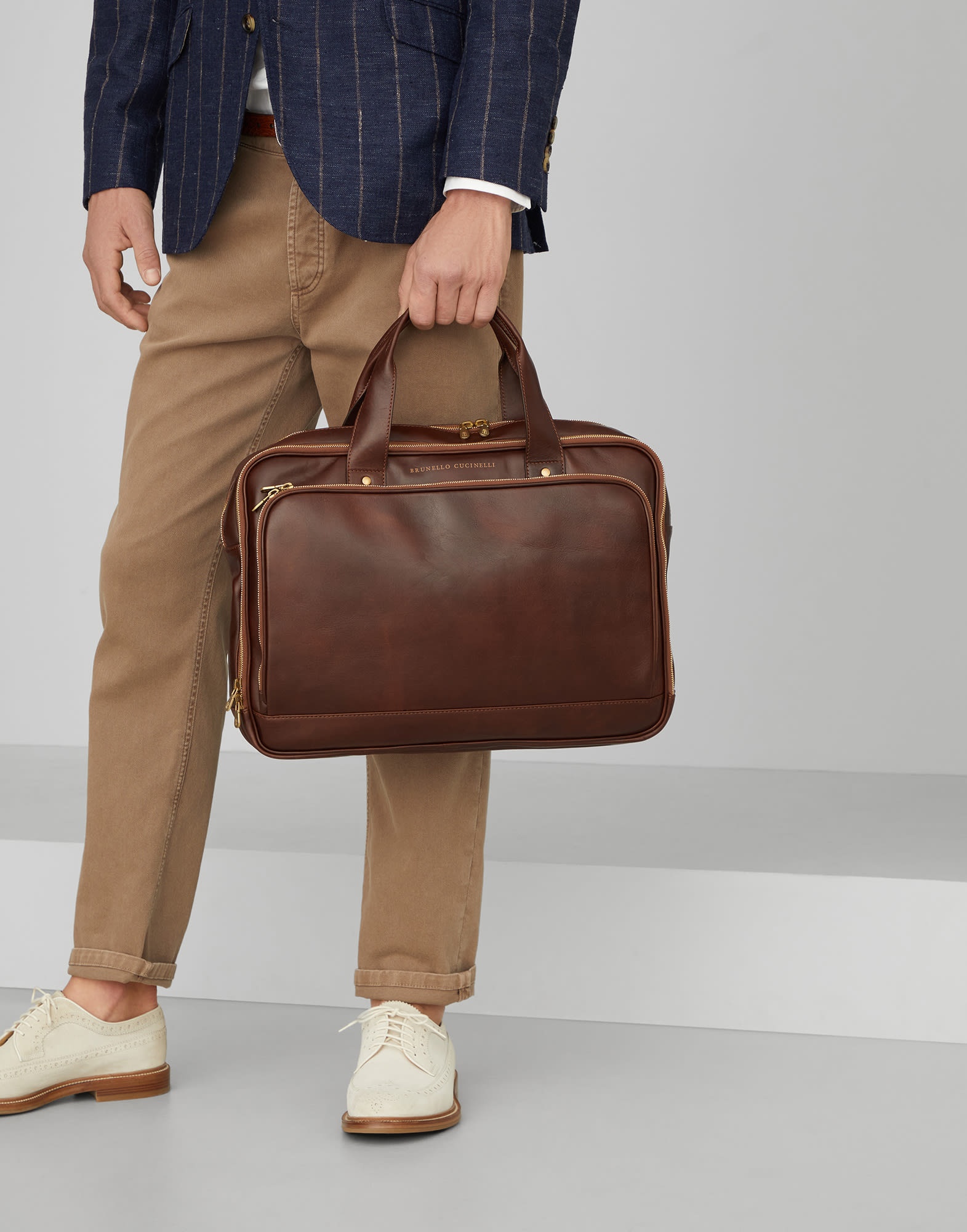 Calfskin briefcase - 4