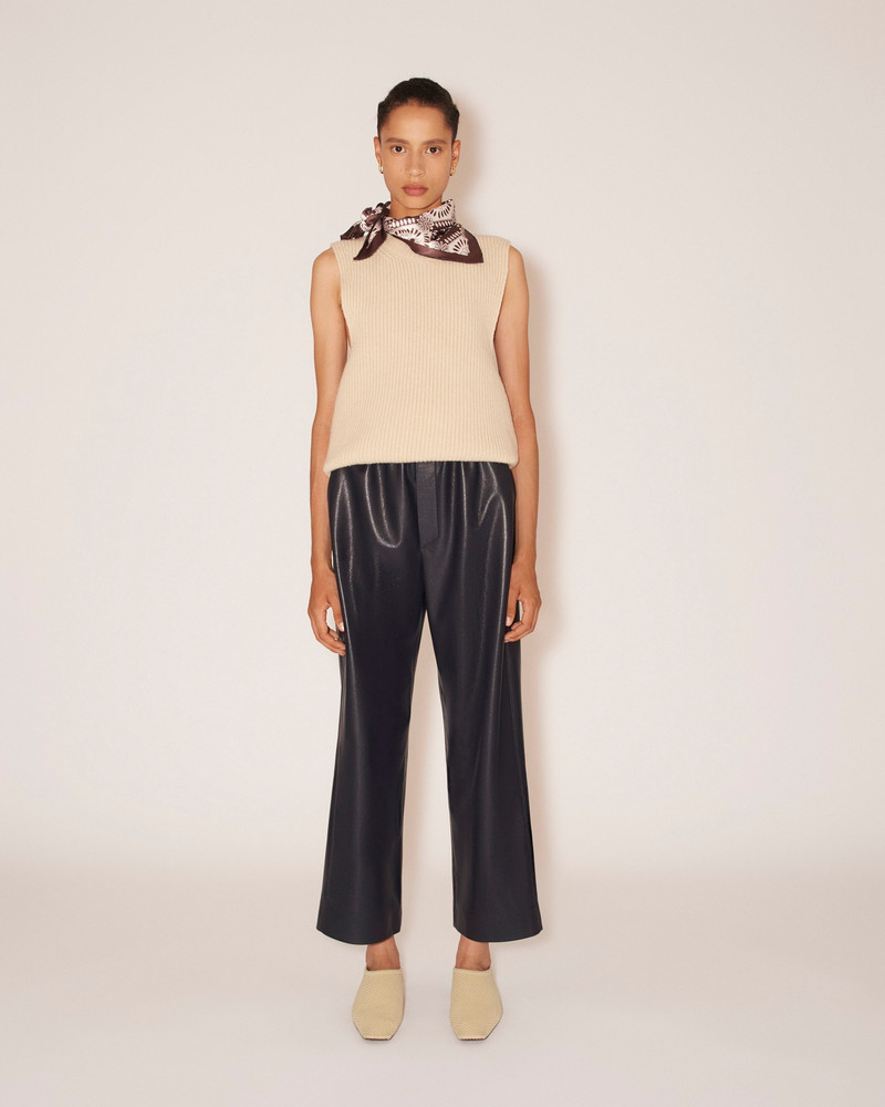 Nanushka LEELA - Cashmere-merino tank top - Beige outlook