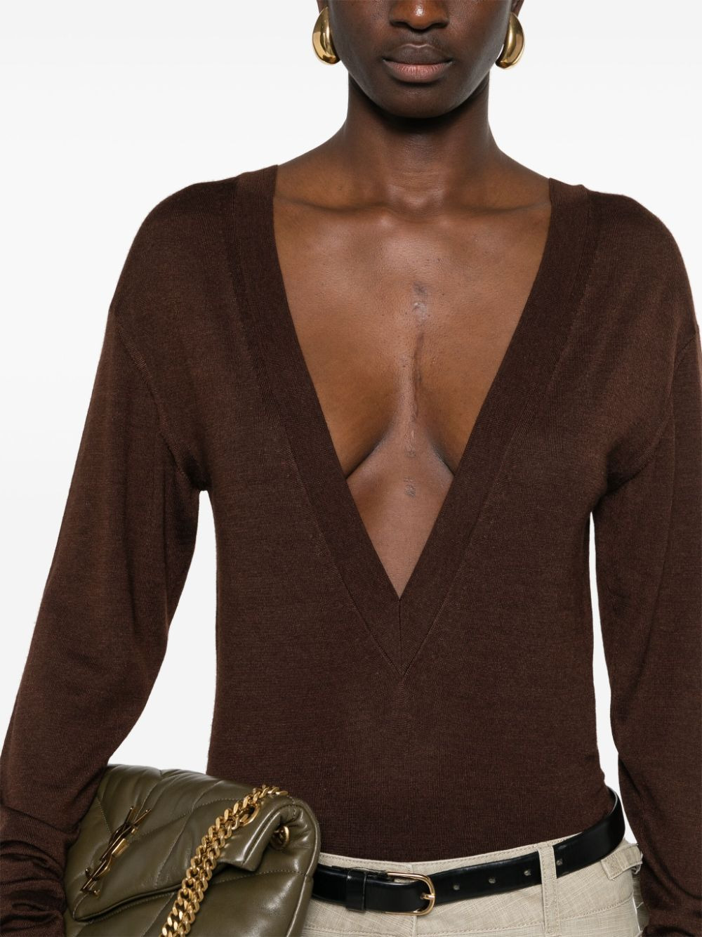 Saint Laurent Women Body Manches Longues - 2