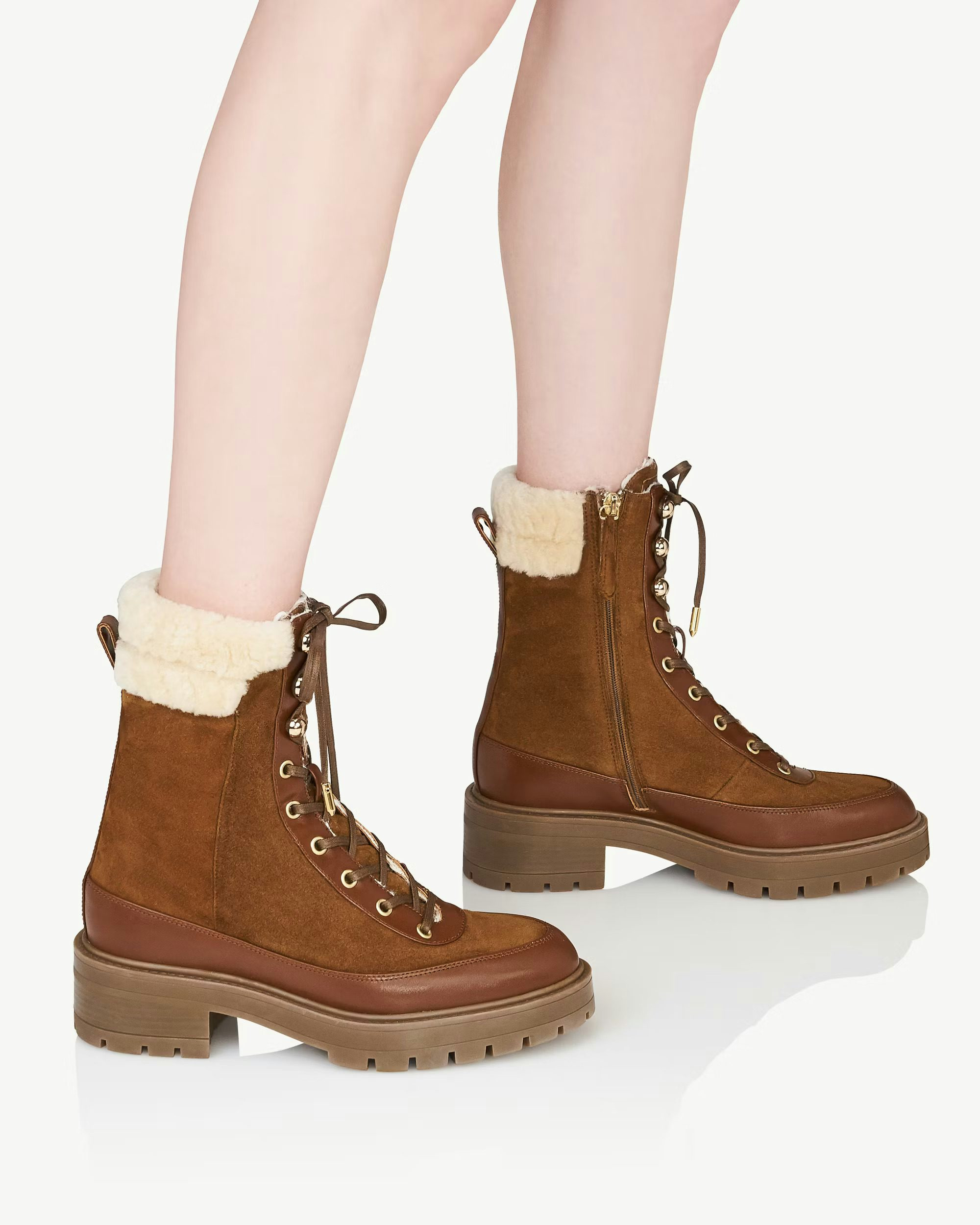 Very Cortina Shearling Bootie - 5