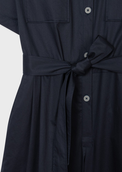 Paul Smith Navy Cotton Playsuit outlook