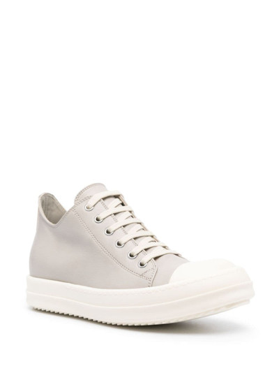 Rick Owens panelled lace-up sneakers outlook