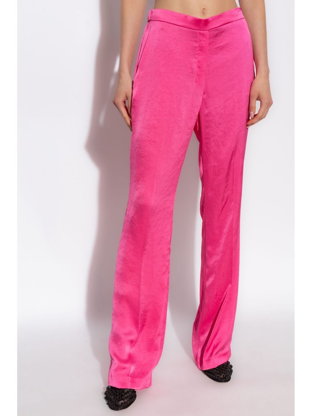 satin tailored trousers - 3