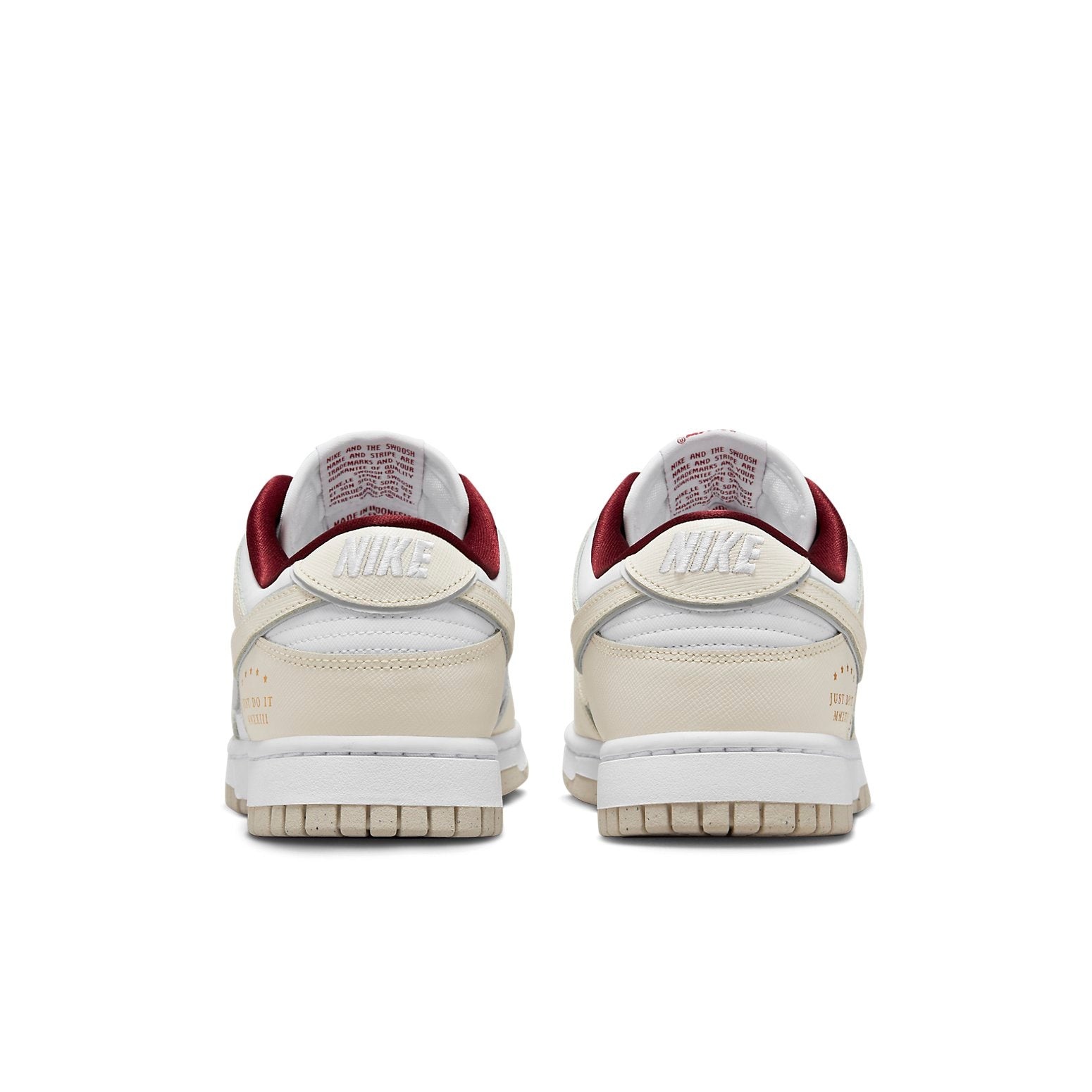 (WMNS) Nike Dunk Low SE Just Do It 'White Phantom' DV1160-100 - 5