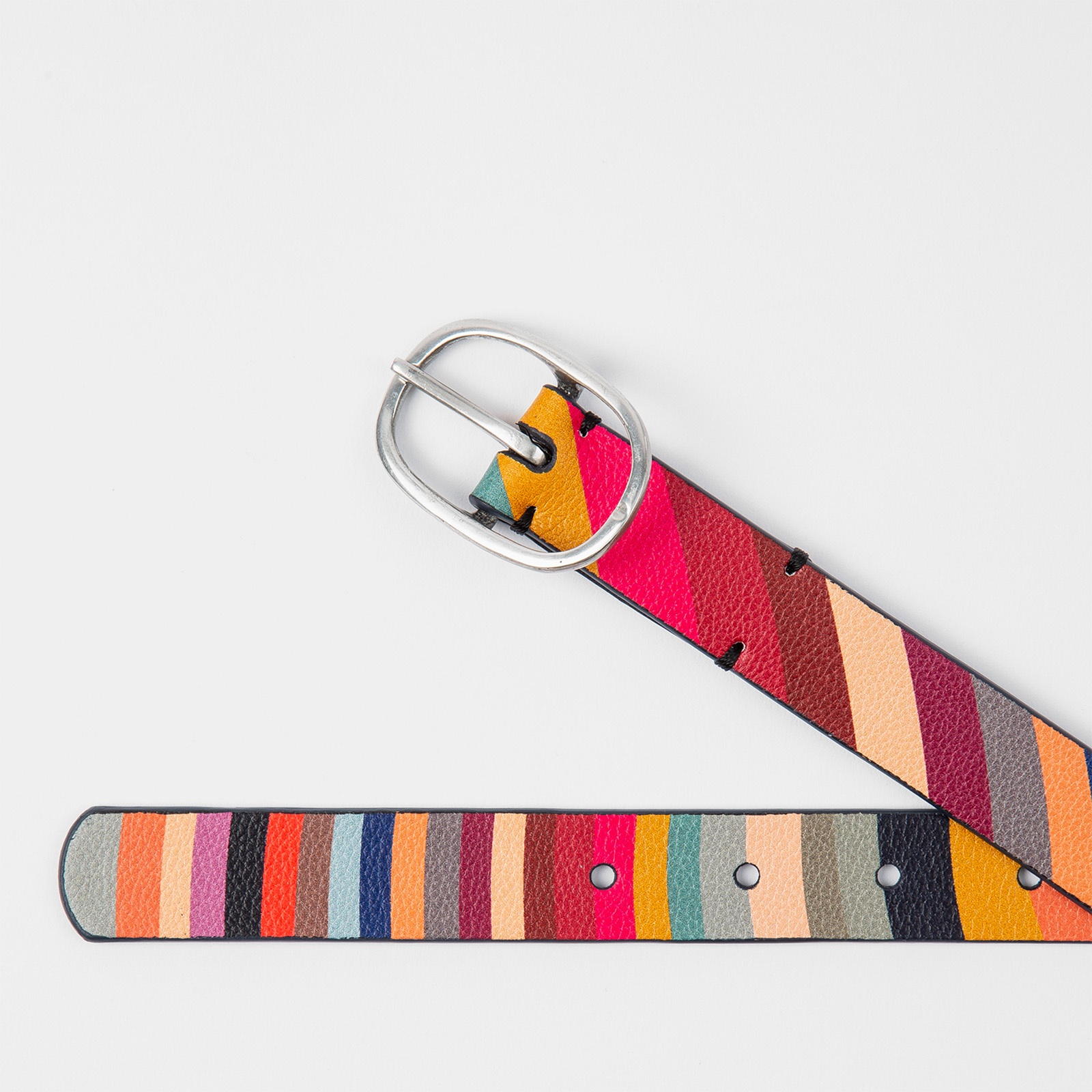 Paul Smith Women's Reversible Swirl Belt - Multicolour - 2