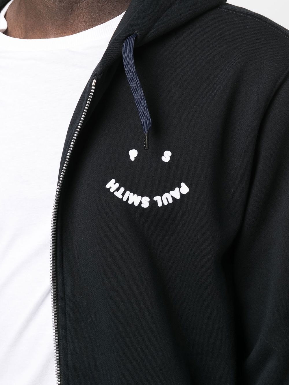 zip-front 'Happy' hoodie - 5