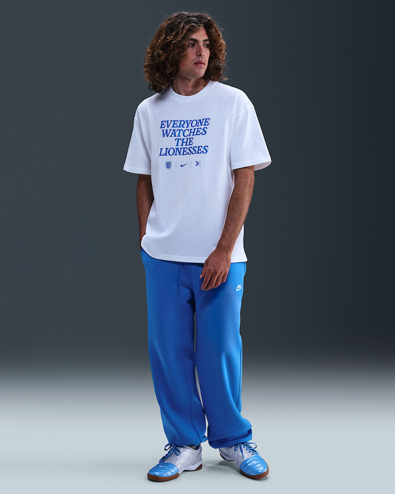 Everyone Watches Women's Sports™ "England" Nike by TOGETHXR Soccer T-Shirt 7