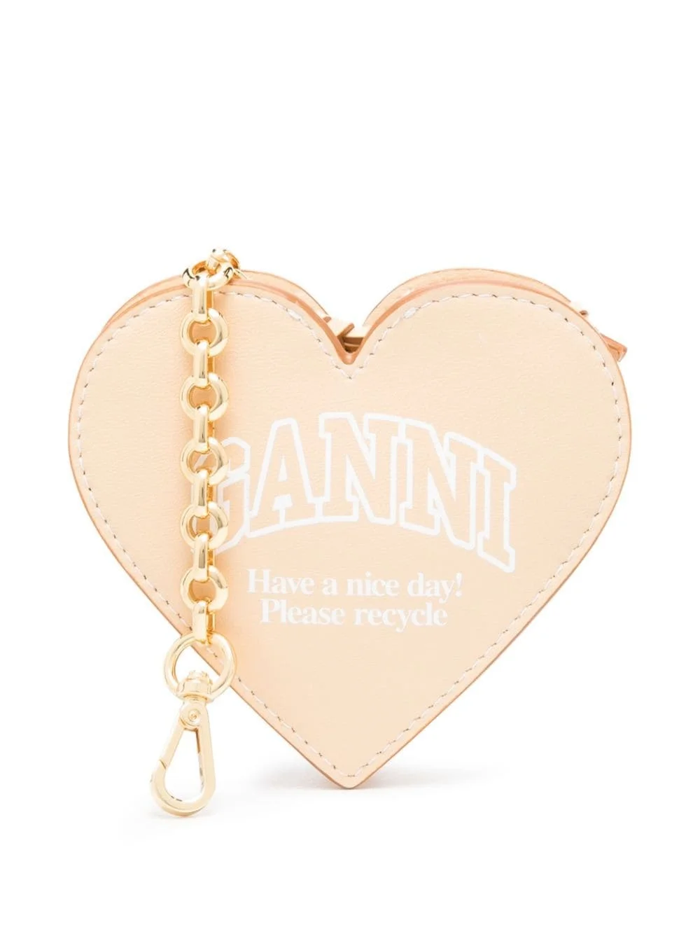 Funny Heart leather purse - 1