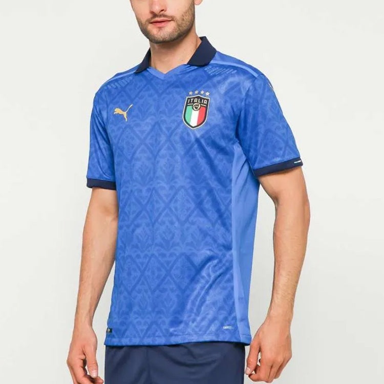 PUMA Italy Home Match Shirt 2020 2021 'Blue' 762919-01 - 6