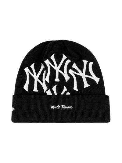 Supreme x New York Yankees x New Era Box Logo beanie "FW21" outlook