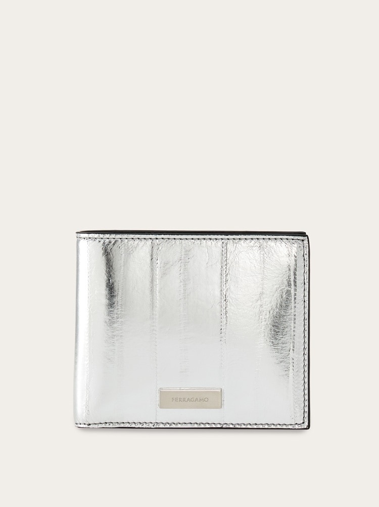 WALLET WITH CUSTOM METAL PLATE - 1