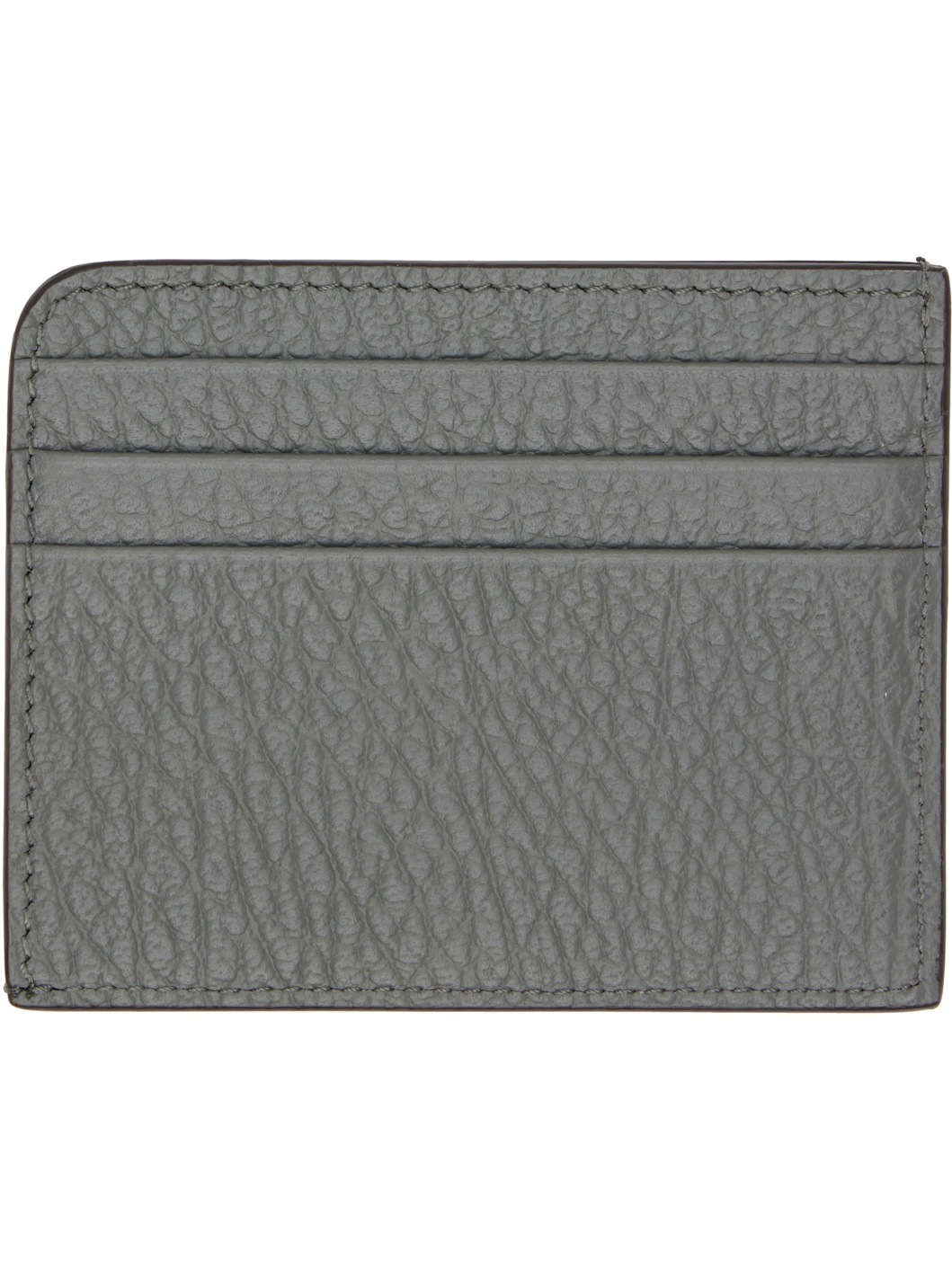 Gray Four Stitches Card Holder - 2