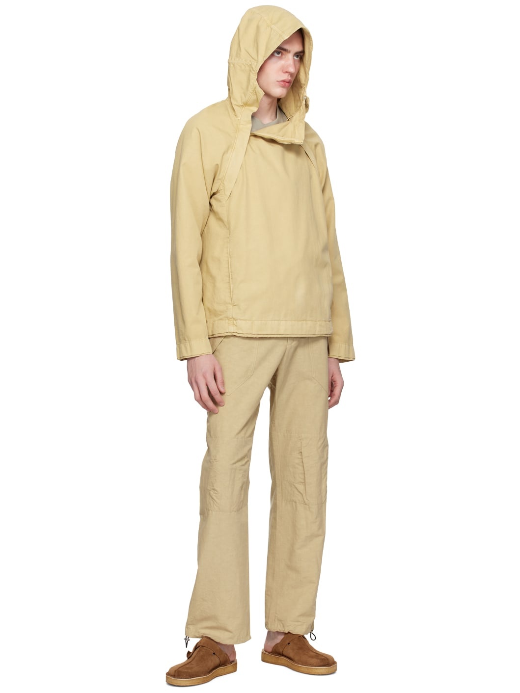 Beige Stymir Trousers - 4