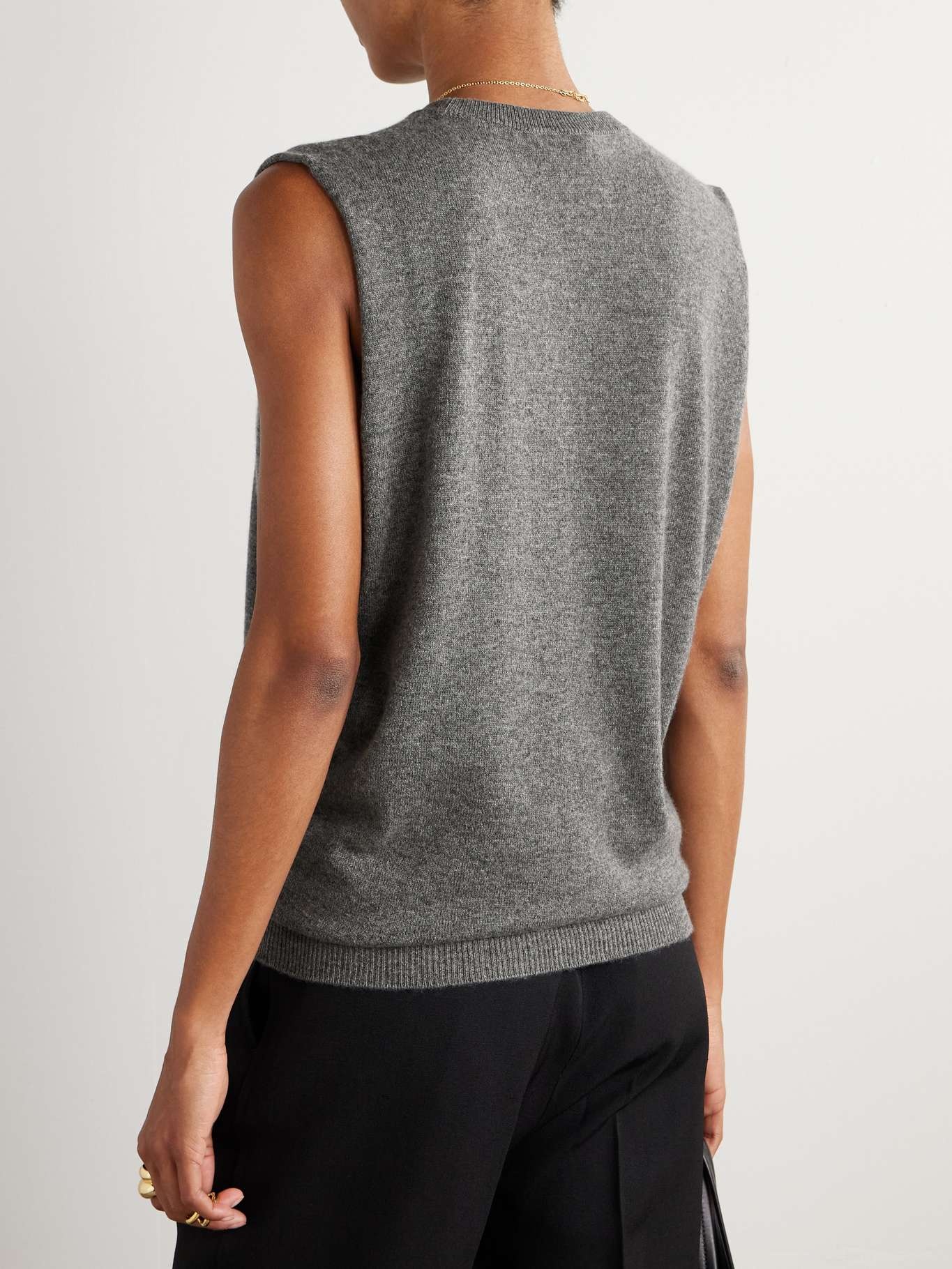 Cashmere sweater vest in grey - Jil Sander | Mytheresa