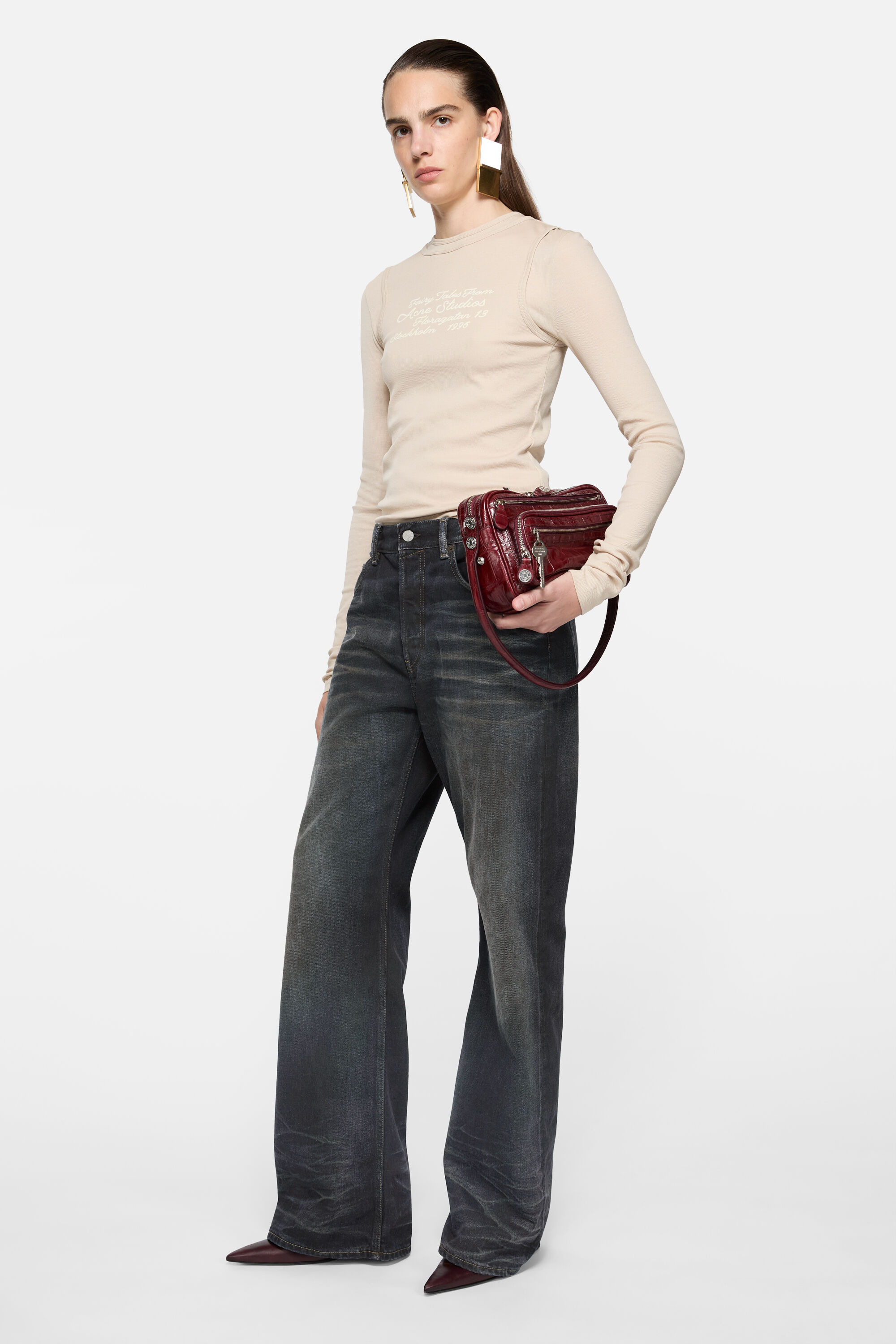 Loose fit jeans - 2021F - Dark Blue - 2