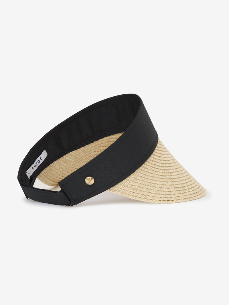 PATCH LOGO STRAW VISOR 3