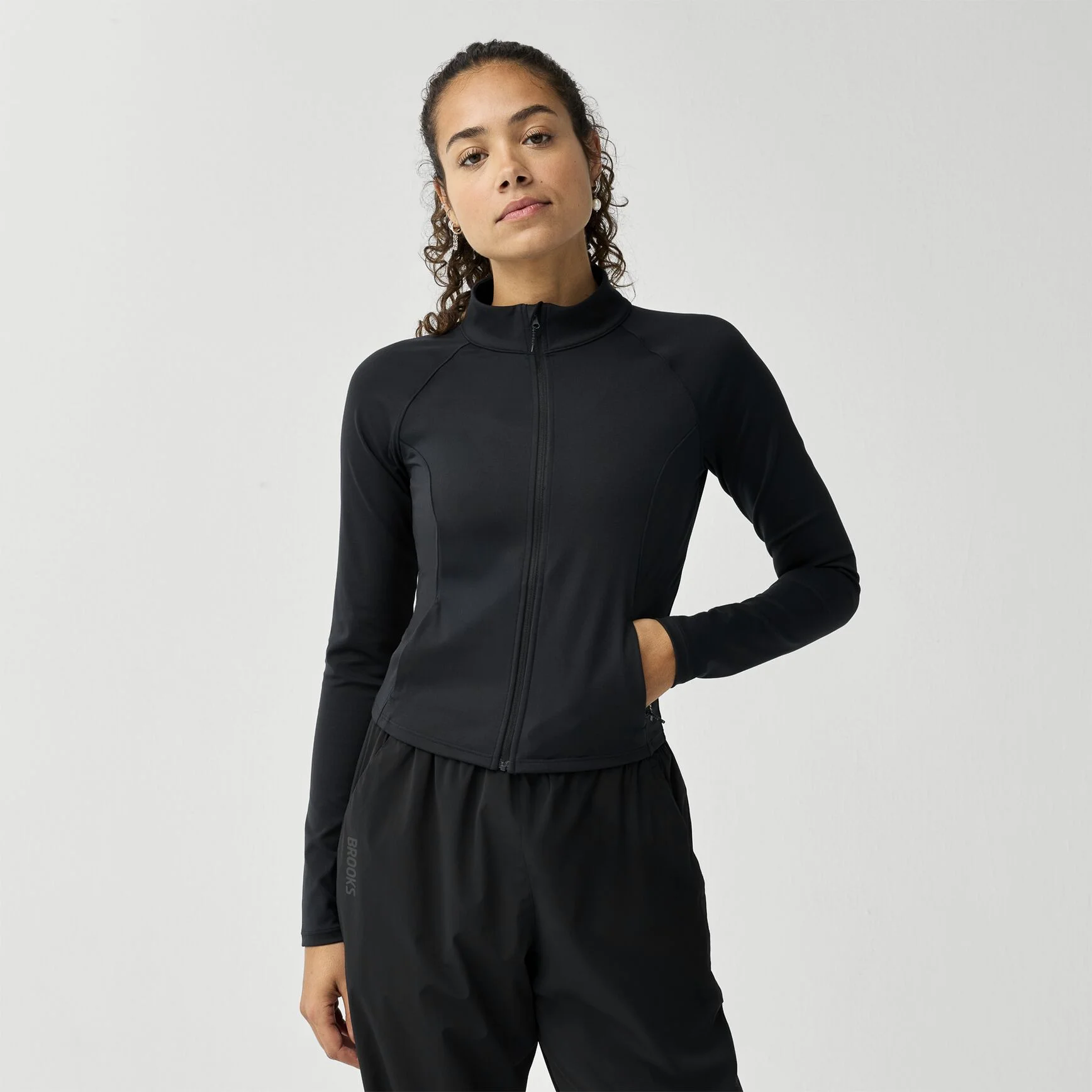 Movement Fitted Crop Jacket - 1