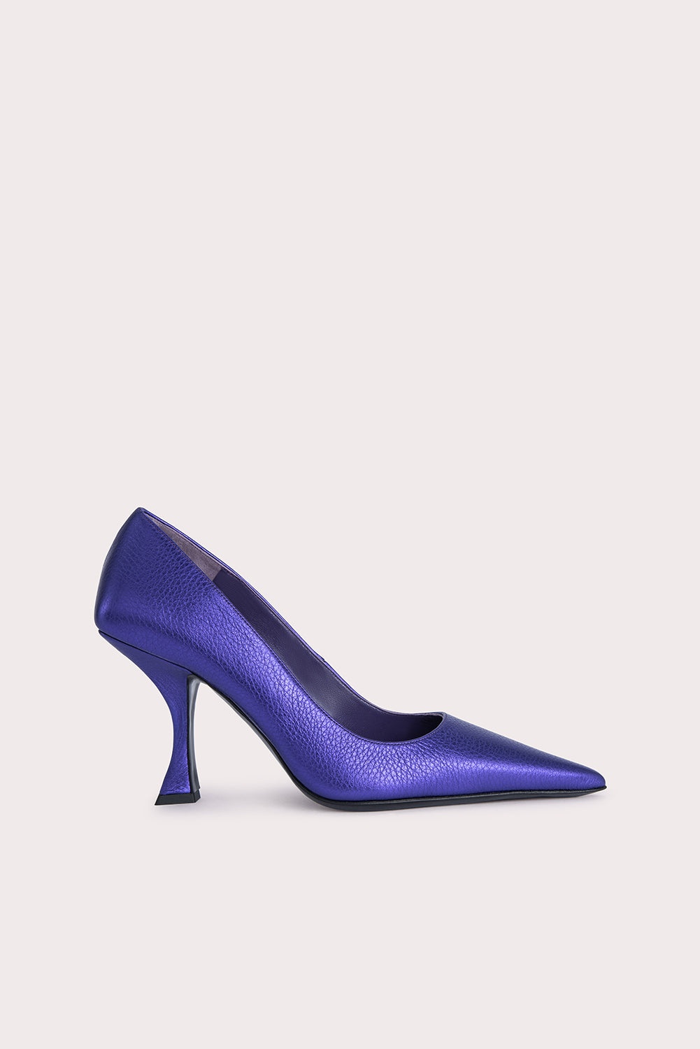 Viva Ultraviolet Metallic Grain Leather - 1