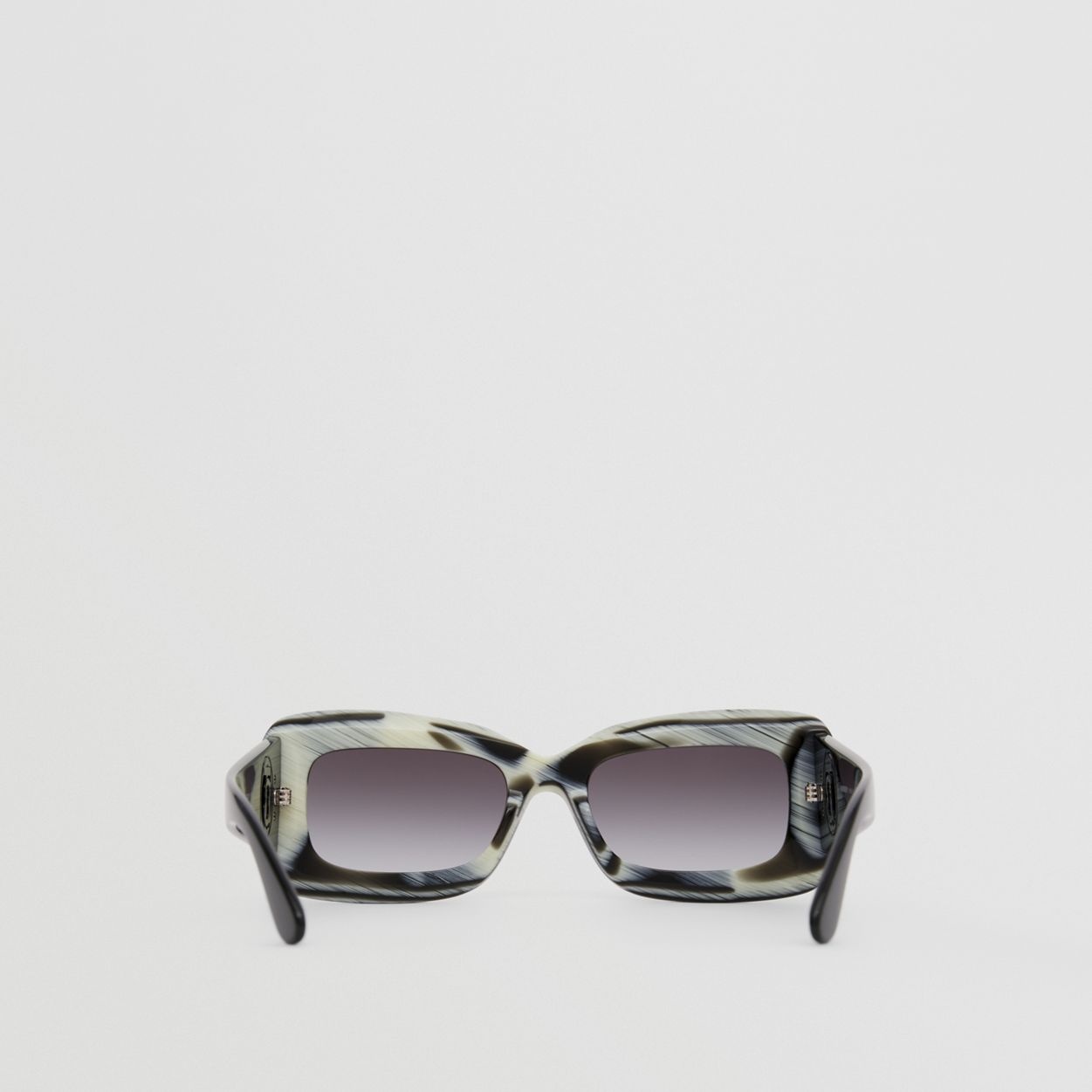 Monogram Motif Rectangular Frame Sunglasses - 6