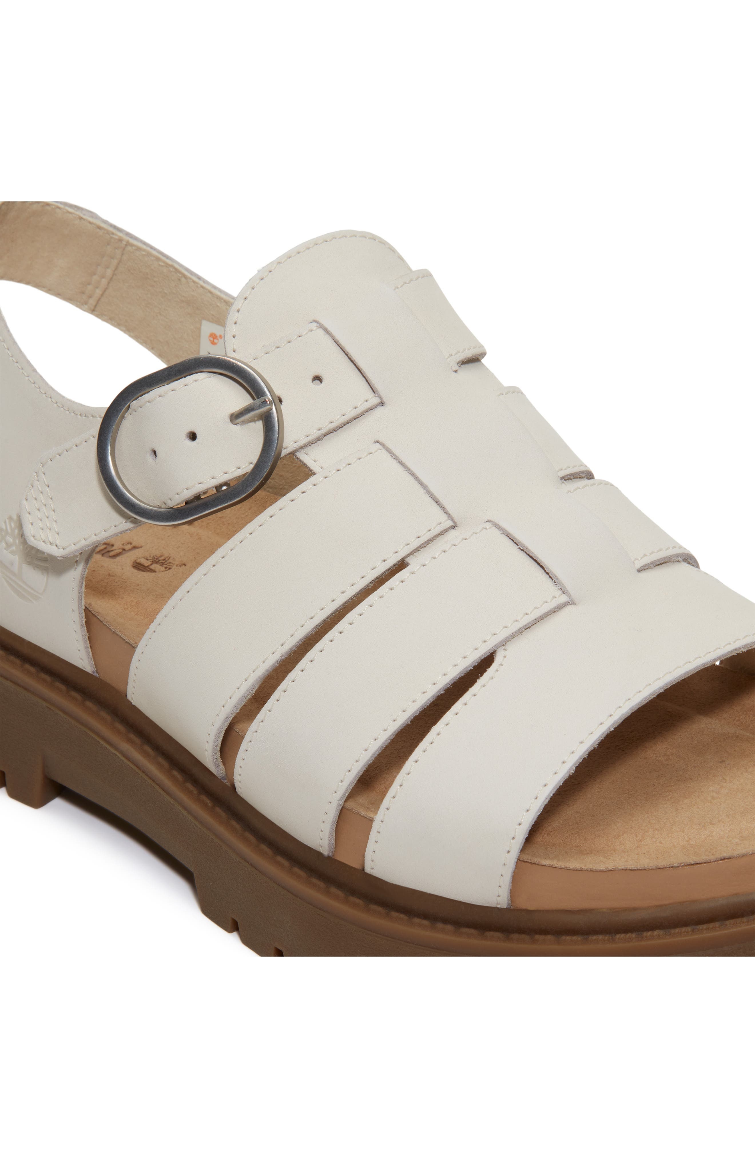Timberland Clairemont Way Fisherman Sandal in Natural Nubuck at Nordstrom - 7