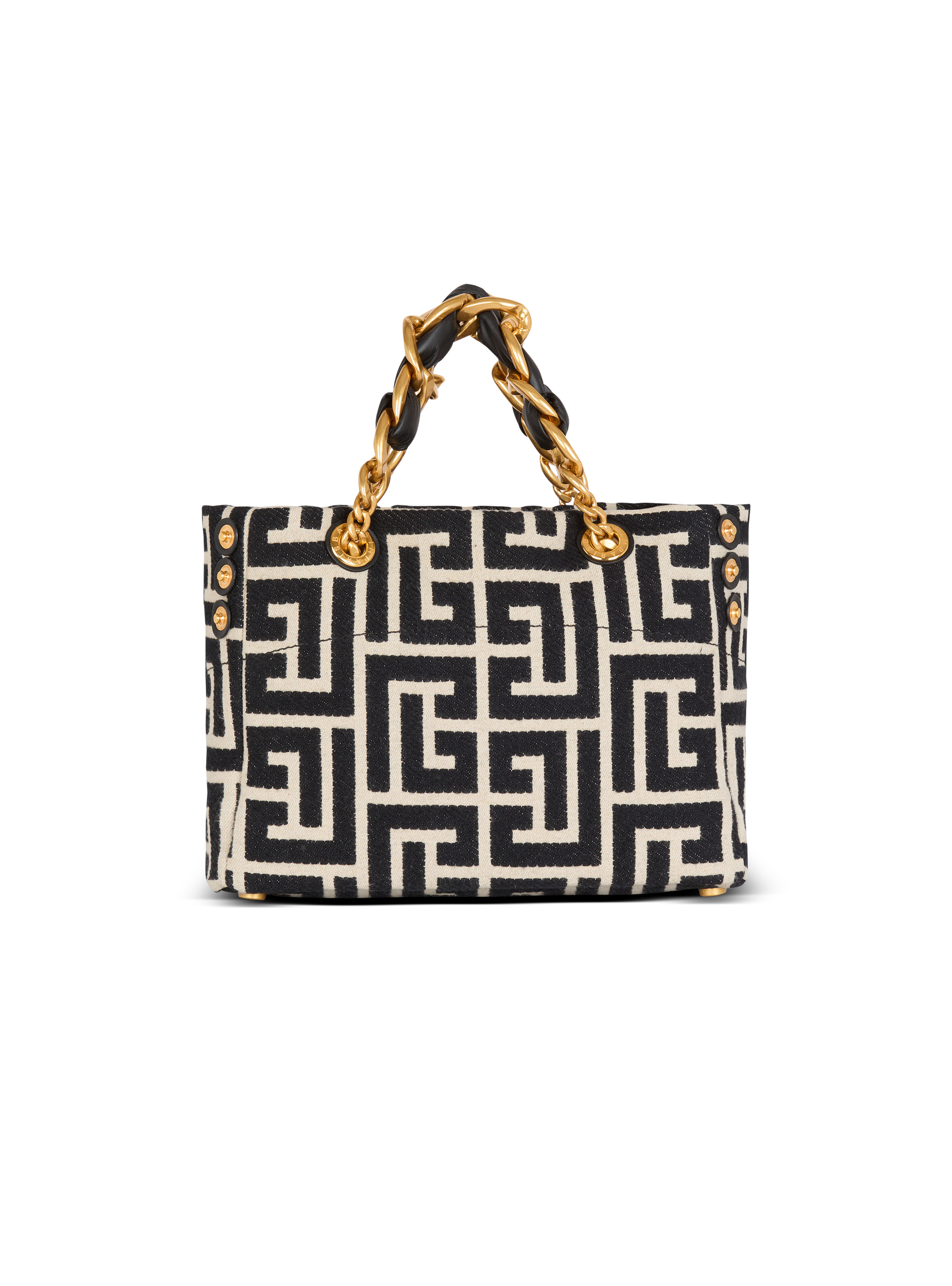 Small 1945 Soft monogrammed jacquard tote bag - 5