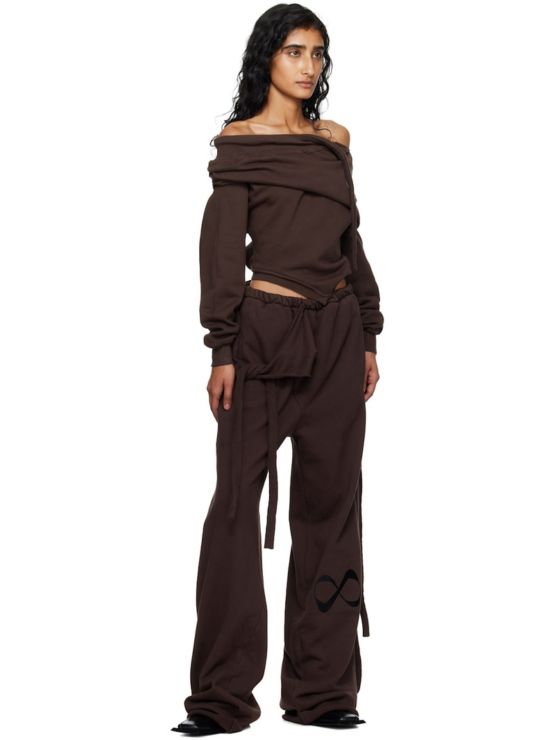 OTTOLINGER Brown Off-Shoulder Slouchy Sweater outlook