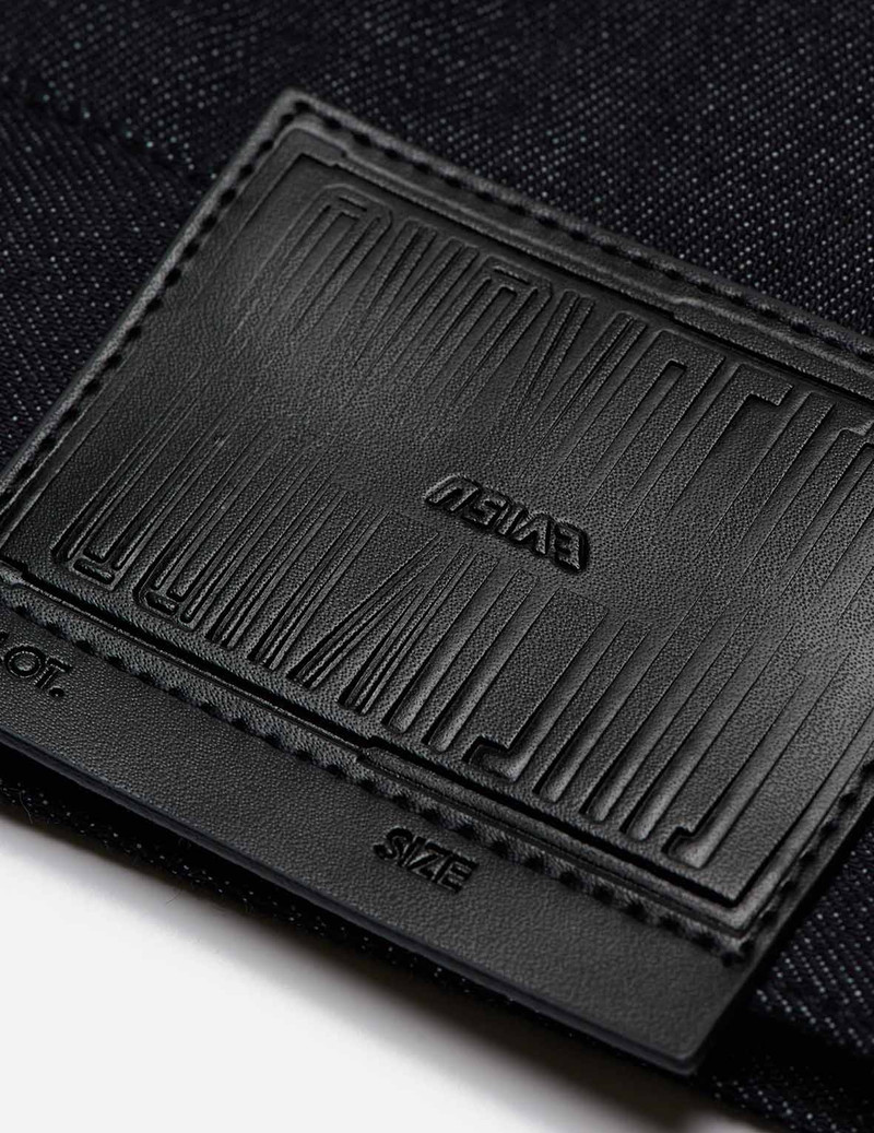 Hannya and Kamon Collage Print Denim Jacket 11