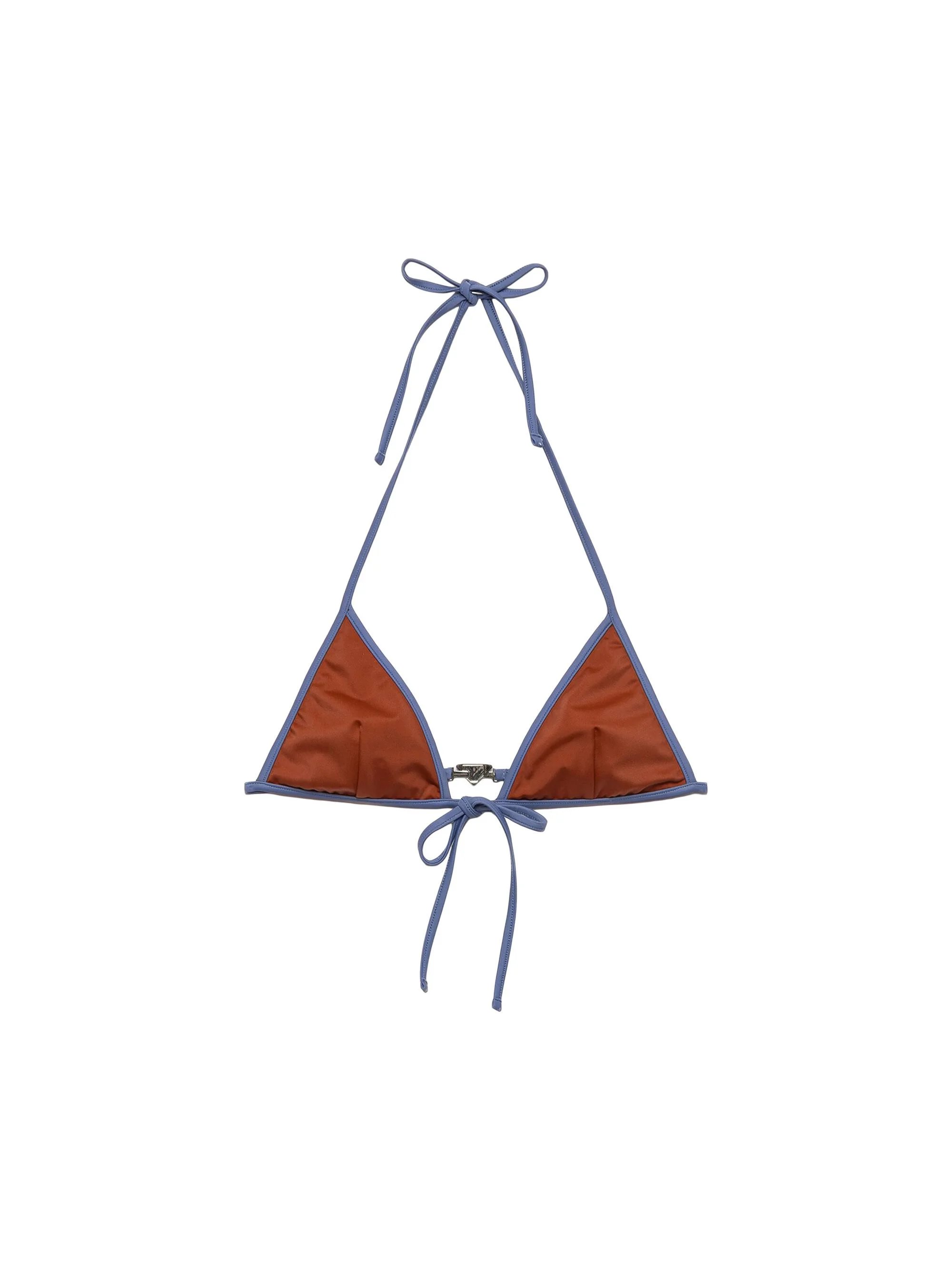 Women's Jersey Bikini Top - Orange - 1