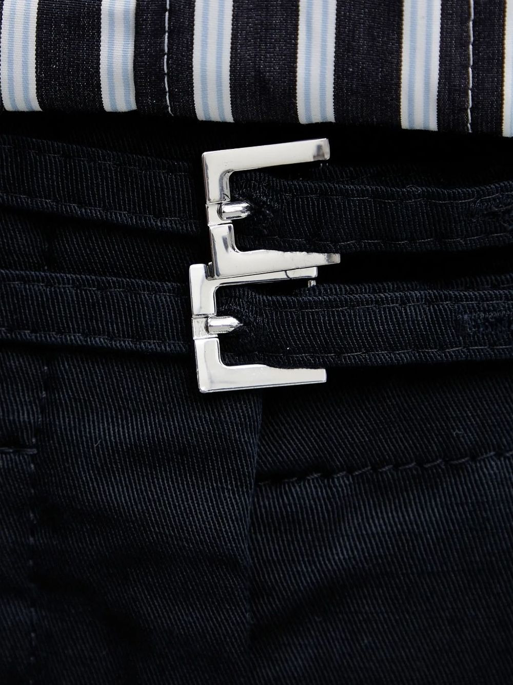 jetted-pocket trousers - 3