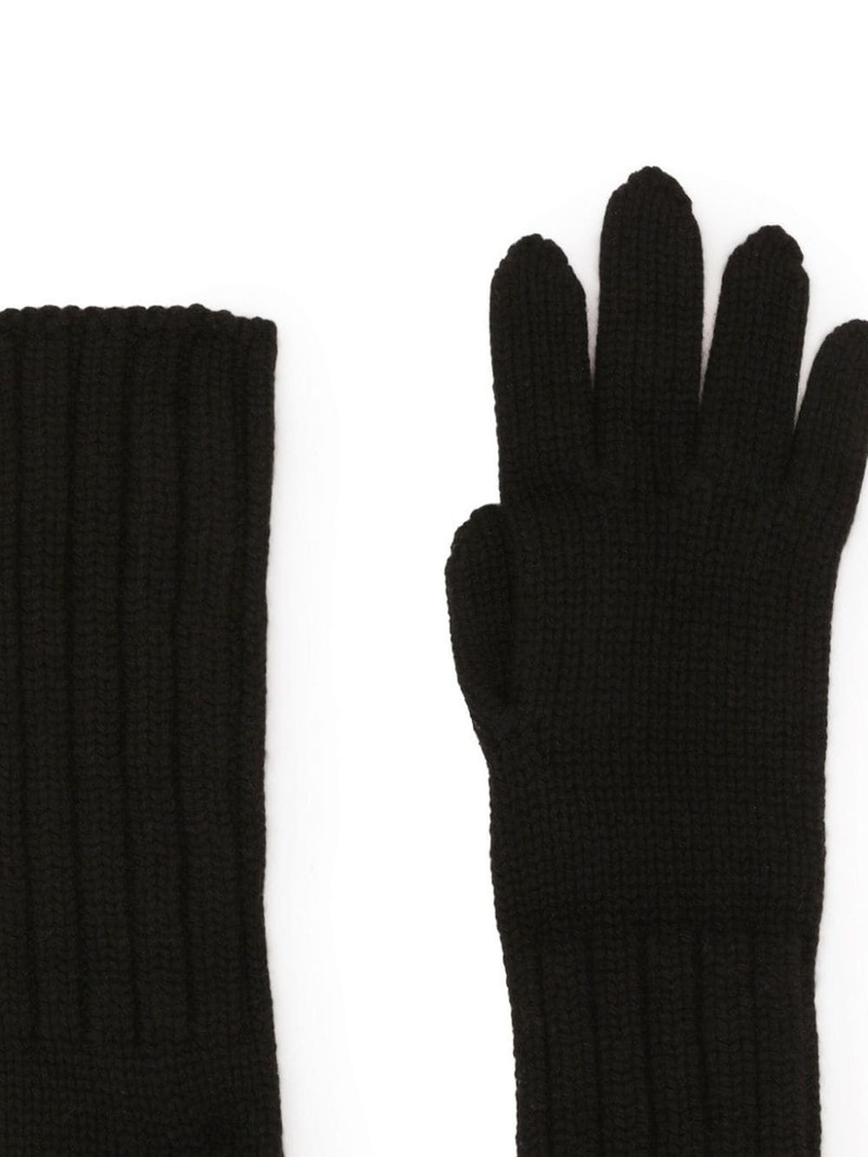 Dolce & Gabbana ribbed-knit gloves outlook