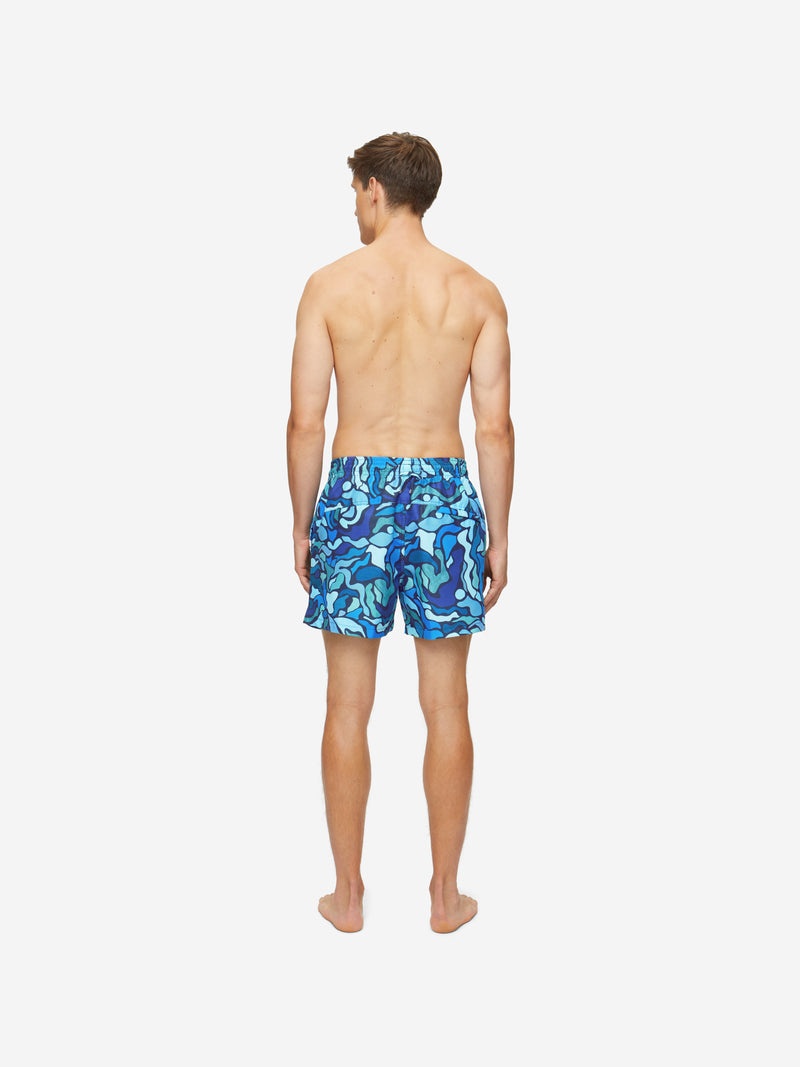 Men's Short Swim Shorts Maui 52 Navy - 5