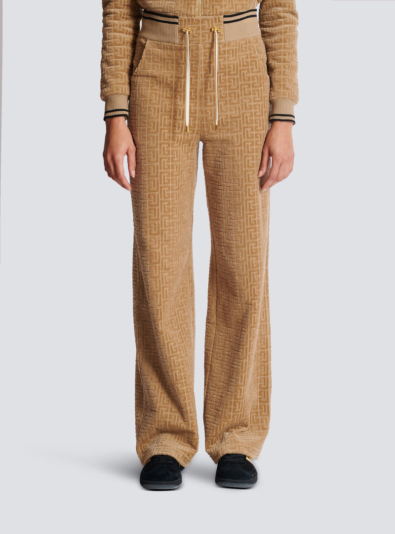 PB Labyrinth velvet joggers 5