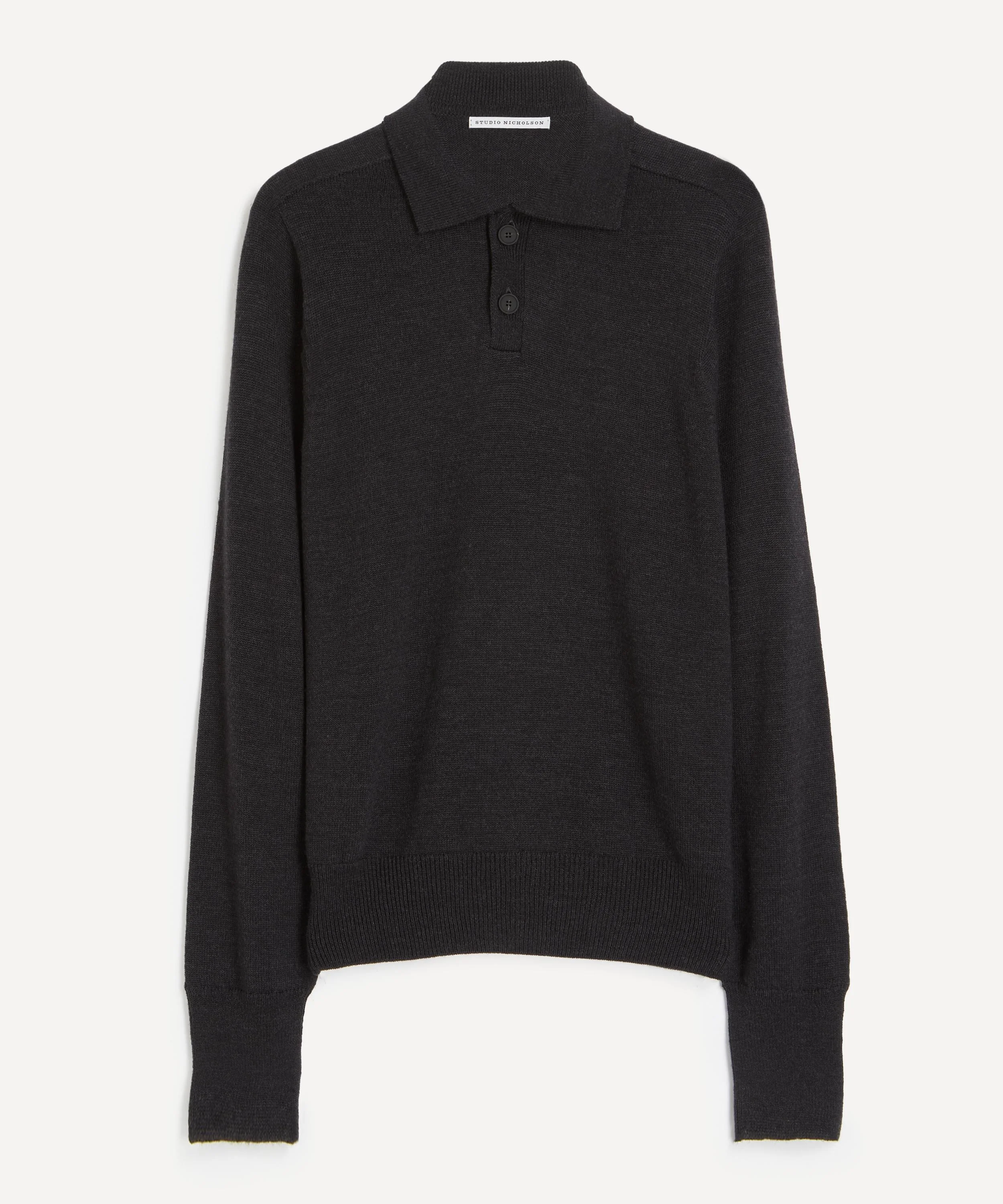 Sark Knit Polo Jumper - 1