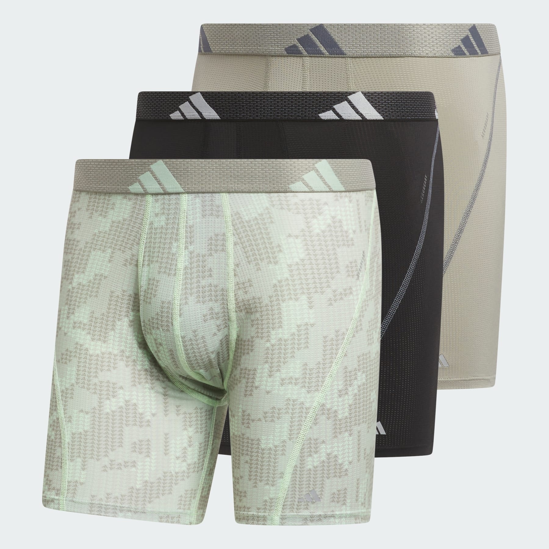 Performance Mesh Graphic Boxer Briefs 3-Pack - 1