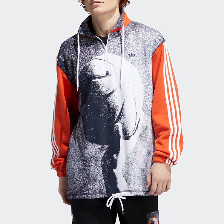 adidas originals Casual Sports Stand Collar Pullover GD2121 - 3