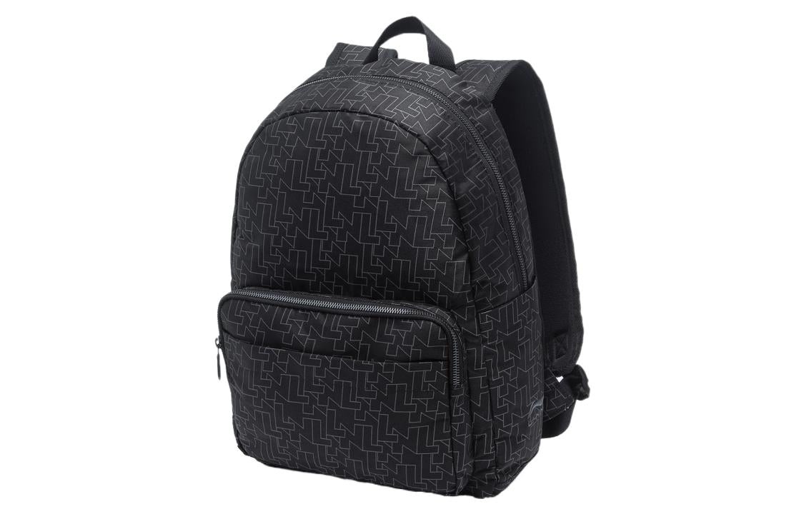 Li-Ning Lifestyle Graphic Backpack 'Black' ABST013-1 - 3
