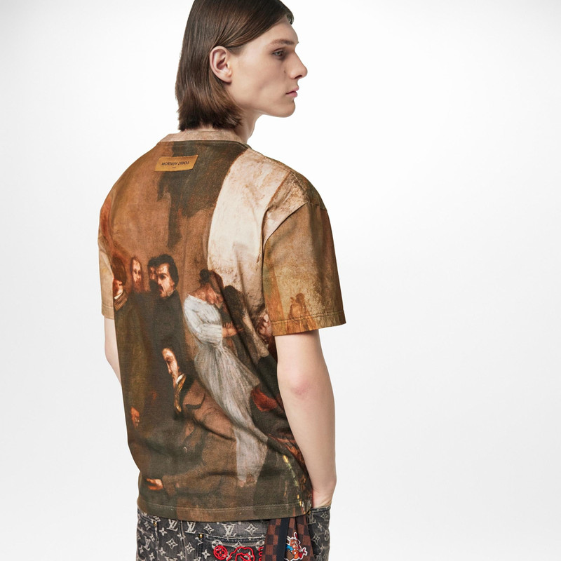 Courbet Painting Printed T-Shirt 5