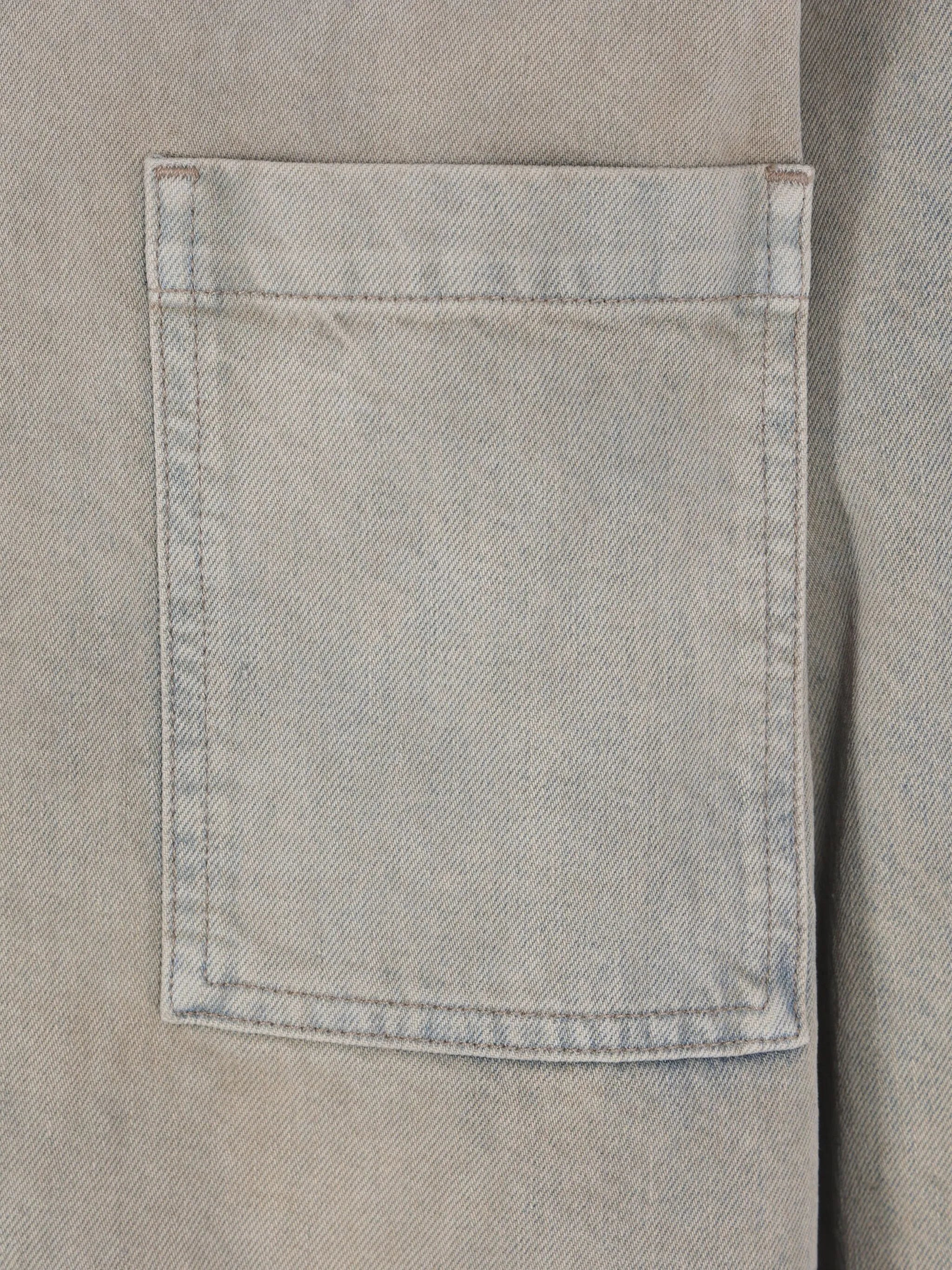 patch-pockets denim jacket - 3