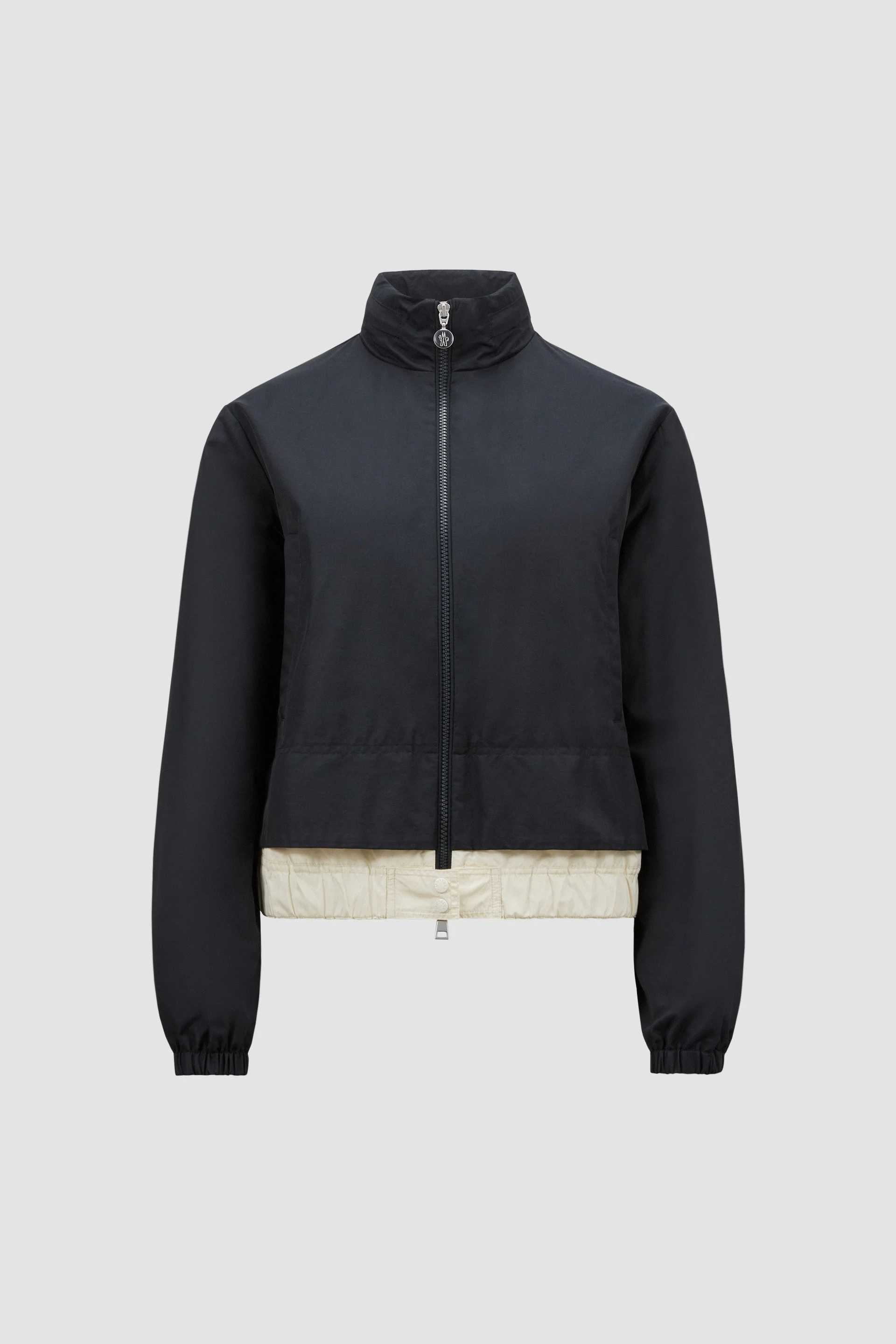 Janze Hooded Twill Short Down Jacket - 1