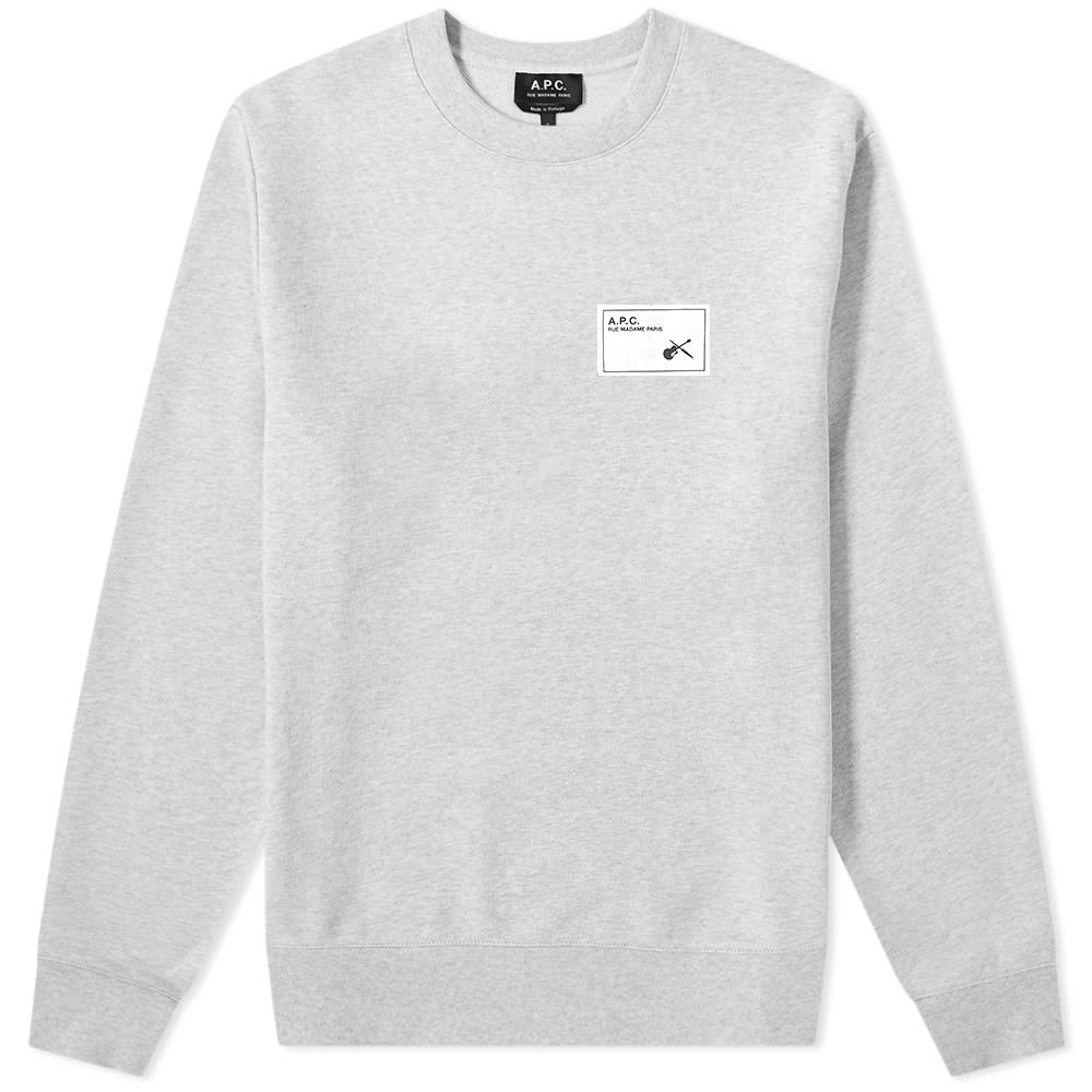 A.P.C. Neil Patch Logo Sweat - 1