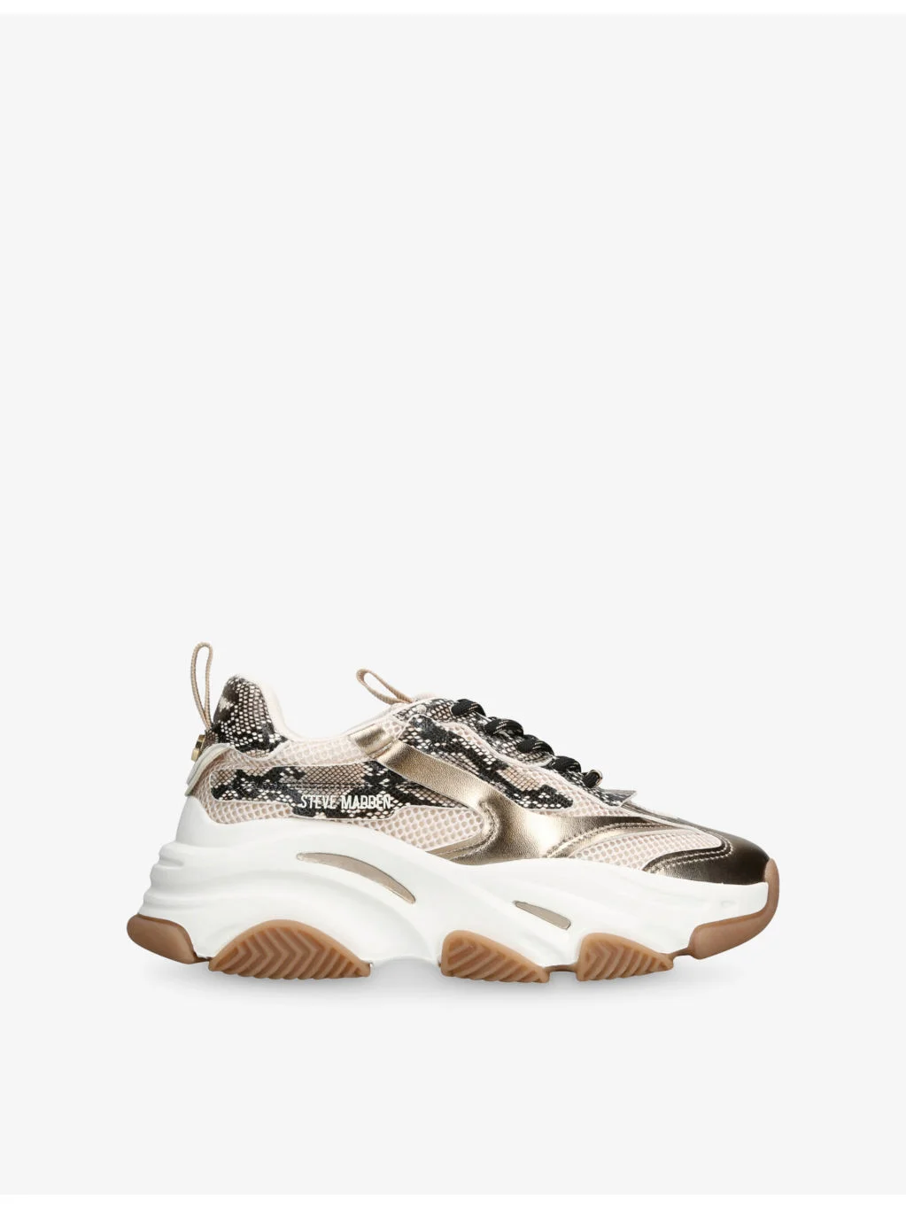 Possession-E Faux-Leather Trainers - 1