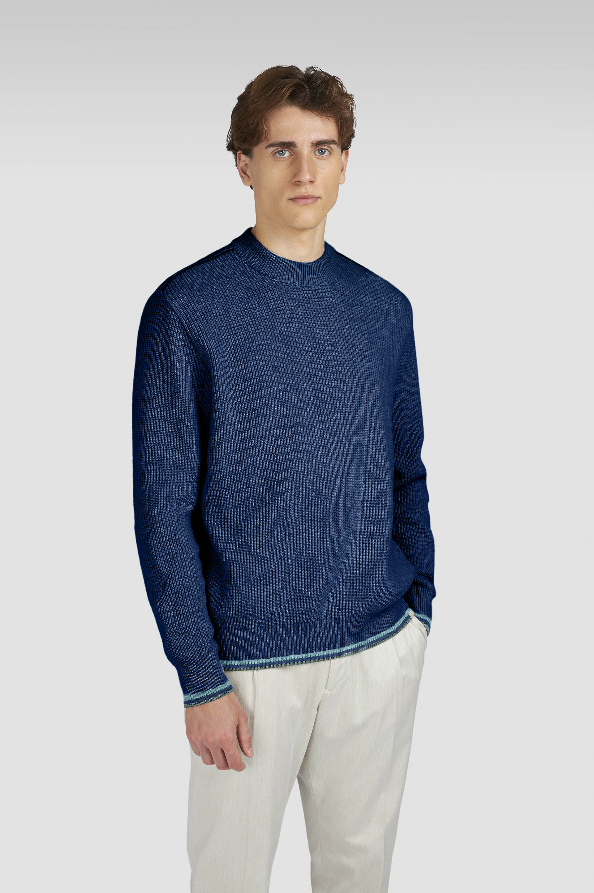 RE-WOOL CREWNECK SWEATER - 6