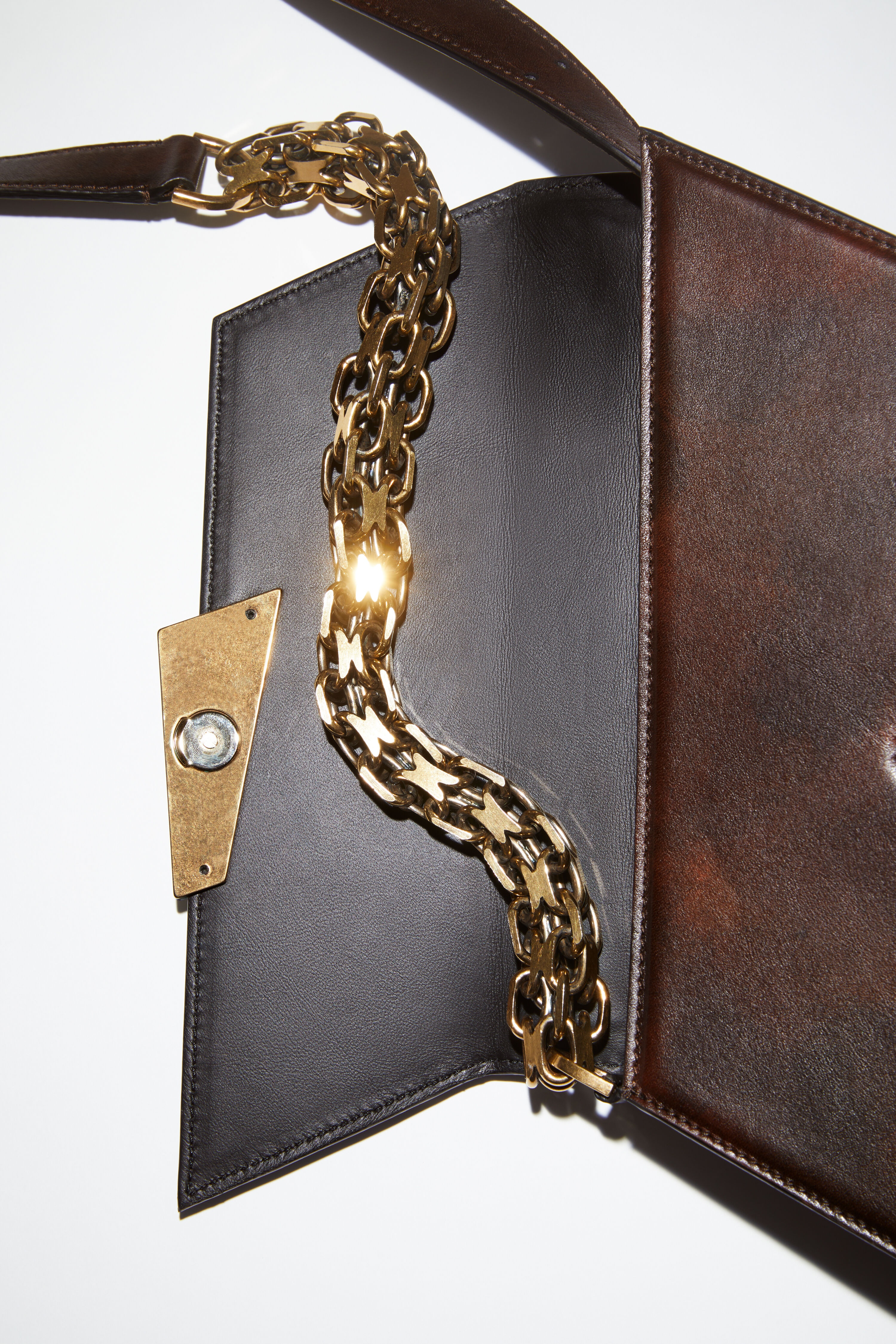 Distortion mini bag - Dark brown - 3