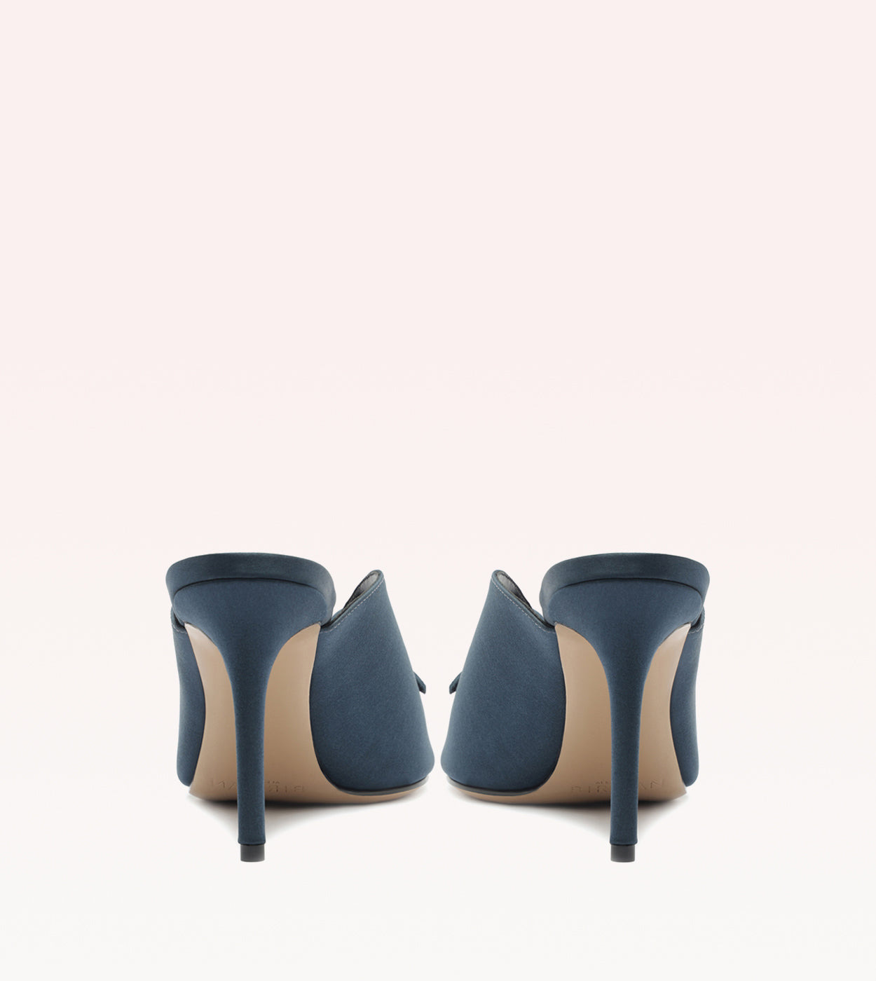 CLARITA VAMP 85 SATIN NAVY BLUE - 5