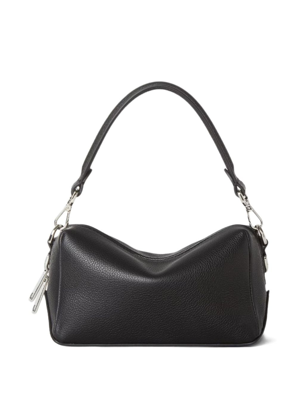 zip-fastening calfskin shoulder bag - 3