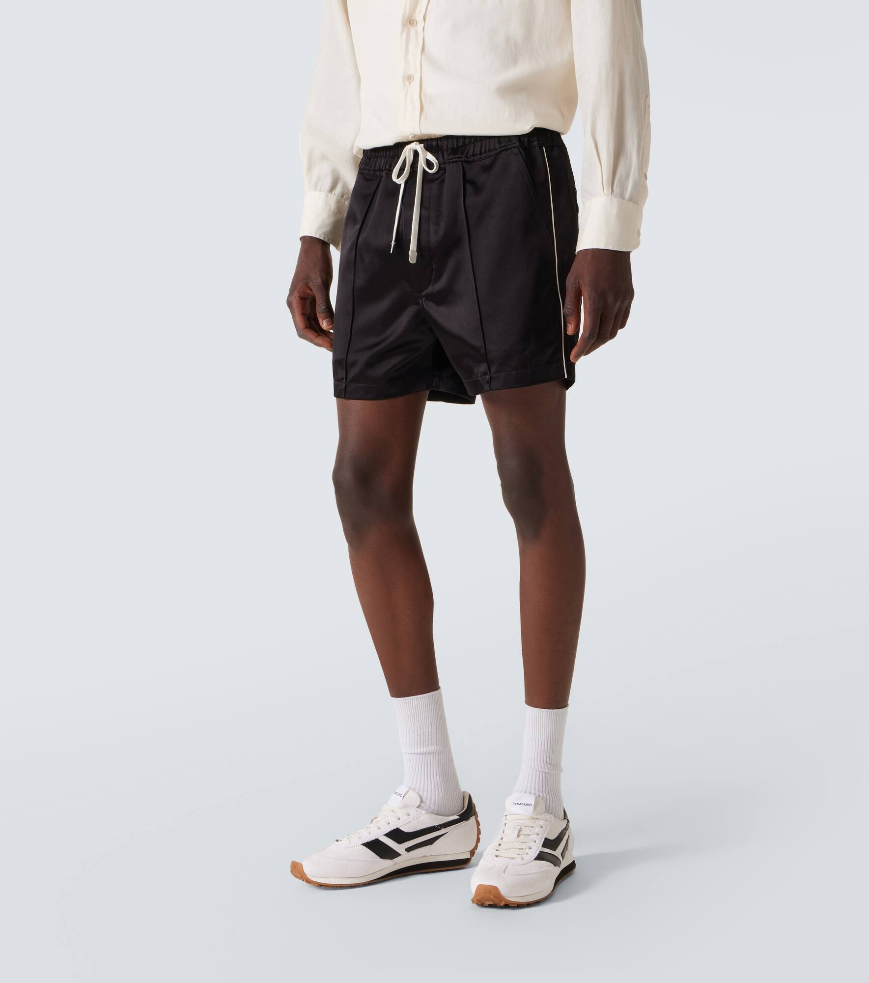 Satin shorts - 3